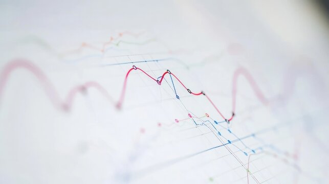 Abstract graph chart