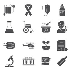 Medical Vector Icons for Health Apps