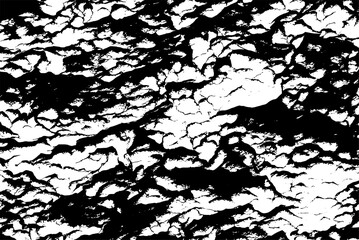 Cracked Earth: Monochrome Terrain