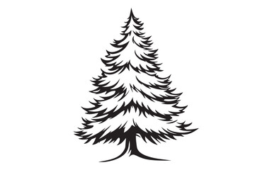 Obraz premium christmas tree set
