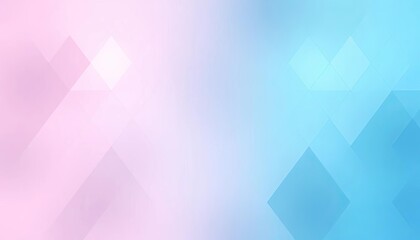 Obraz premium Soft pastel diamond shapes in a geometric pattern, subtle gradients, crystal, color