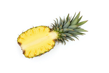 pineapple on a white background
