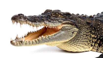 Croc head open wide
