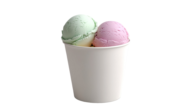 Colorful sweet candy and lollipops, colorful cartoon ice cream bars with different types of sweets isolated on a transparent background