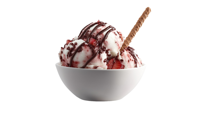 Colorful sweet candy and lollipops, colorful cartoon ice cream bars with different types of sweets isolated on a transparent background