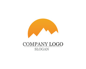 Mountain Logo Business Template Vector