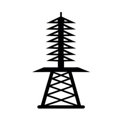 Lightning Arrester Surge Protection Icon