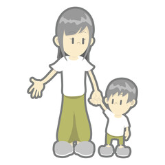お母さんと息子