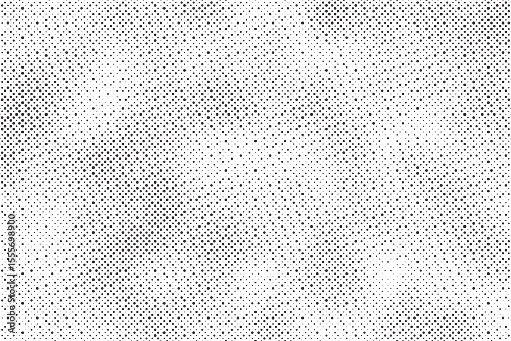 Aufkleber Halftone background vector, abstract backdrop design with two tone pattern and copy space for edit your content	