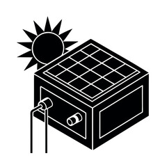Photovoltaic Inverter Solar Energy Clipart