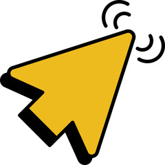 Retro Arrow Cursor Element