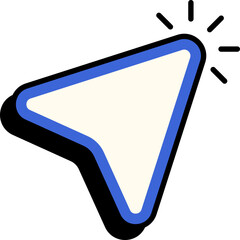 Retro Arrow Cursor Element