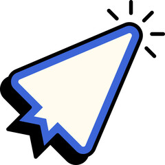 Retro Arrow Cursor Element