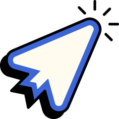 Retro Arrow Cursor Element