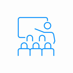 group training icon sign vector