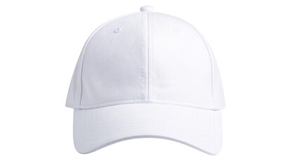 White cap front mockup