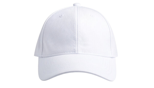 White cap front mockup
