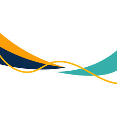 Abstract Wave Border
