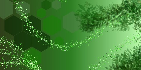 abstract green background