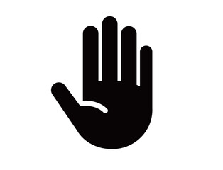 school icon 25D : hand, icon, sign, vector, palm, symbol, silhouette, finger, illustration, fingers,	
