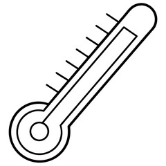 Thermometer Heat Check Vector