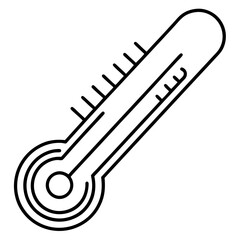 Thermometer Heat Check Vector