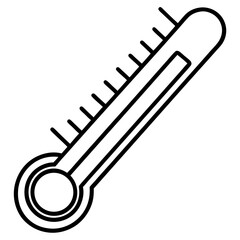 Thermometer Heat Check Vector