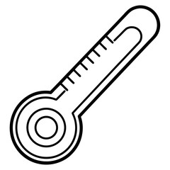 Thermometer Heat Check Vector