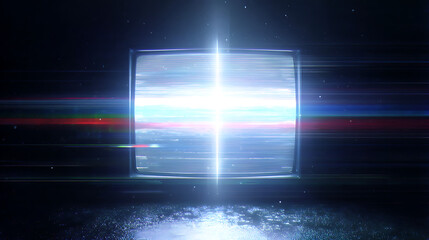 TV screen texture with glitch text PAUSE. HDTV no signal problems. Bad TV signal on TV screen Noise of motion background lines. Glitch VHS. Retro concept. Glitch camera effect. Video rewind 83727642 1