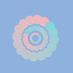 abstract background with clouds