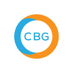 Elegant Monogram Logo Design with Decorative Frame – CBG Luxury Brand Identity Icon. CBG Letter Logo.
