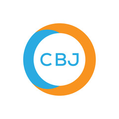 Elegant Monogram Logo Design with Decorative Frame – CBJ Luxury Brand Identity Icon. CBJ Letter Logo.
