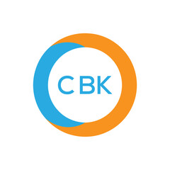 Elegant Monogram Logo Design with Decorative Frame – CBK Luxury Brand Identity Icon. CBK Letter Logo.
