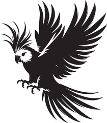 Cockatiel Parrot Vector