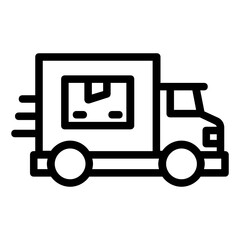 delivery truck icon