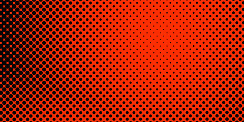 Halftone background vector, abstract backdrop design with two tone pattern and copy space for edit your content