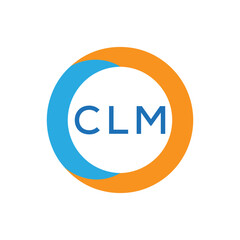 Elegant Monogram Logo Design with Decorative Frame – CLM Luxury Brand Identity Icon
