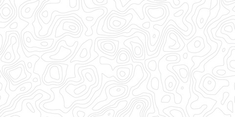 Clean White and Gray Background with Subtle Elevation and Contour Lines.
