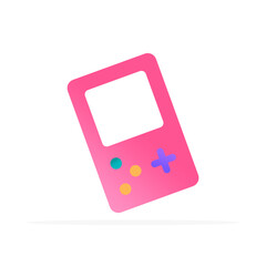video game icons, colored flat vector. modern and minimalist design