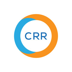 Elegant Monogram Logo Design with Decorative Frame – CRR Luxury Brand Identity Icon
