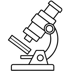 illustration of microscope