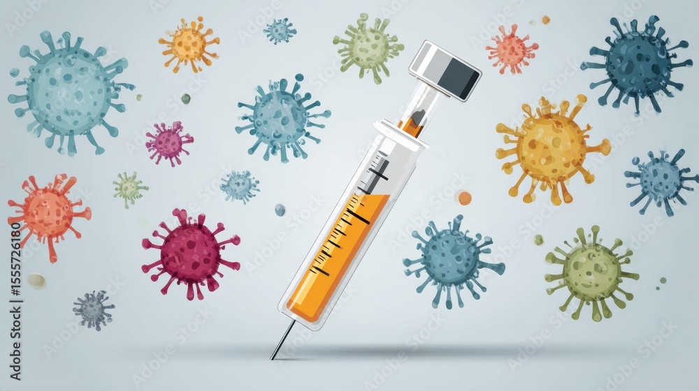 Aufkleber this visual highlights common misconceptions about immunizations, underscoring the need for accurate