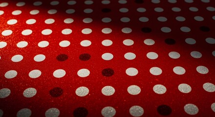 red and white polka dots great for craft templates, kids' party supplies, or fashion prints.