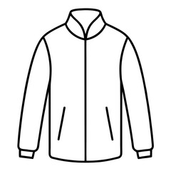 white shirt isolated on white background