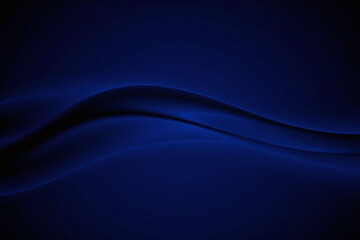Obraz premium dark blue background with wavy lines