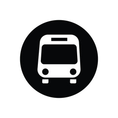 Bus icon vector isolated on white background. transport icon vector