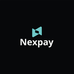 Nexpay modern crypto wallet logo