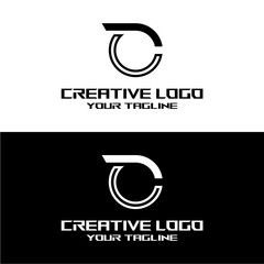 creative letter logo c design vector