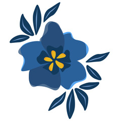 vector illustration of a flower