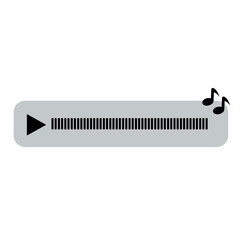 Music chart illustration